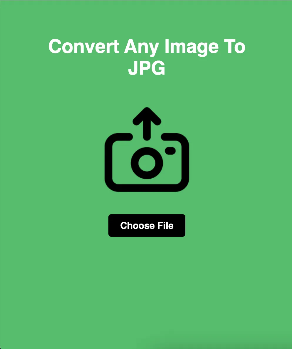 Converting Any Format to JPG